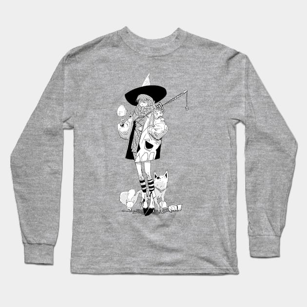 Little witch! Long Sleeve T-Shirt by Skullbashhero